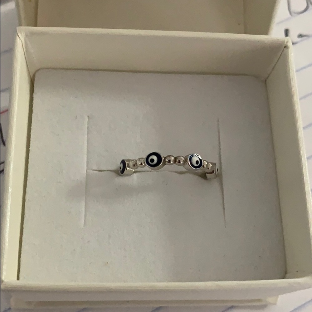 Evil eye ring